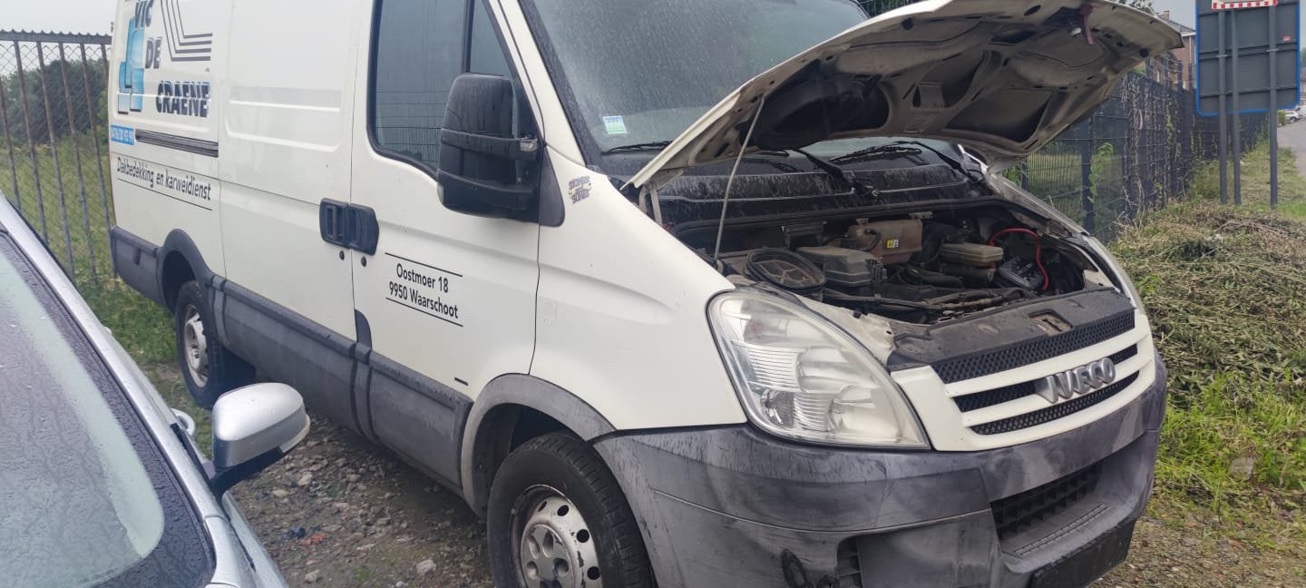 IVECO 2,3D 2007 174,000KM AIRCO EURO4  0032471654764, Zwart, Iveco, Bedrijf, 5 deurs