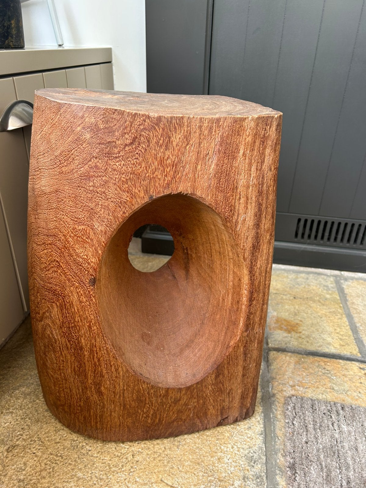 Bijzet tafel of kruk, Ophalen, Zo goed als nieuw, Hout
