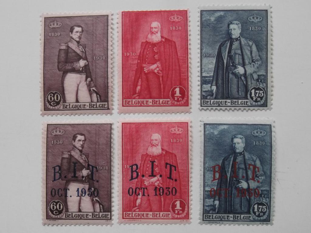 302-307 Eeuwfeest - Centenaire MNH, Postzegels en Munten, Ophalen of Verzenden, Postfris, Orginele gom