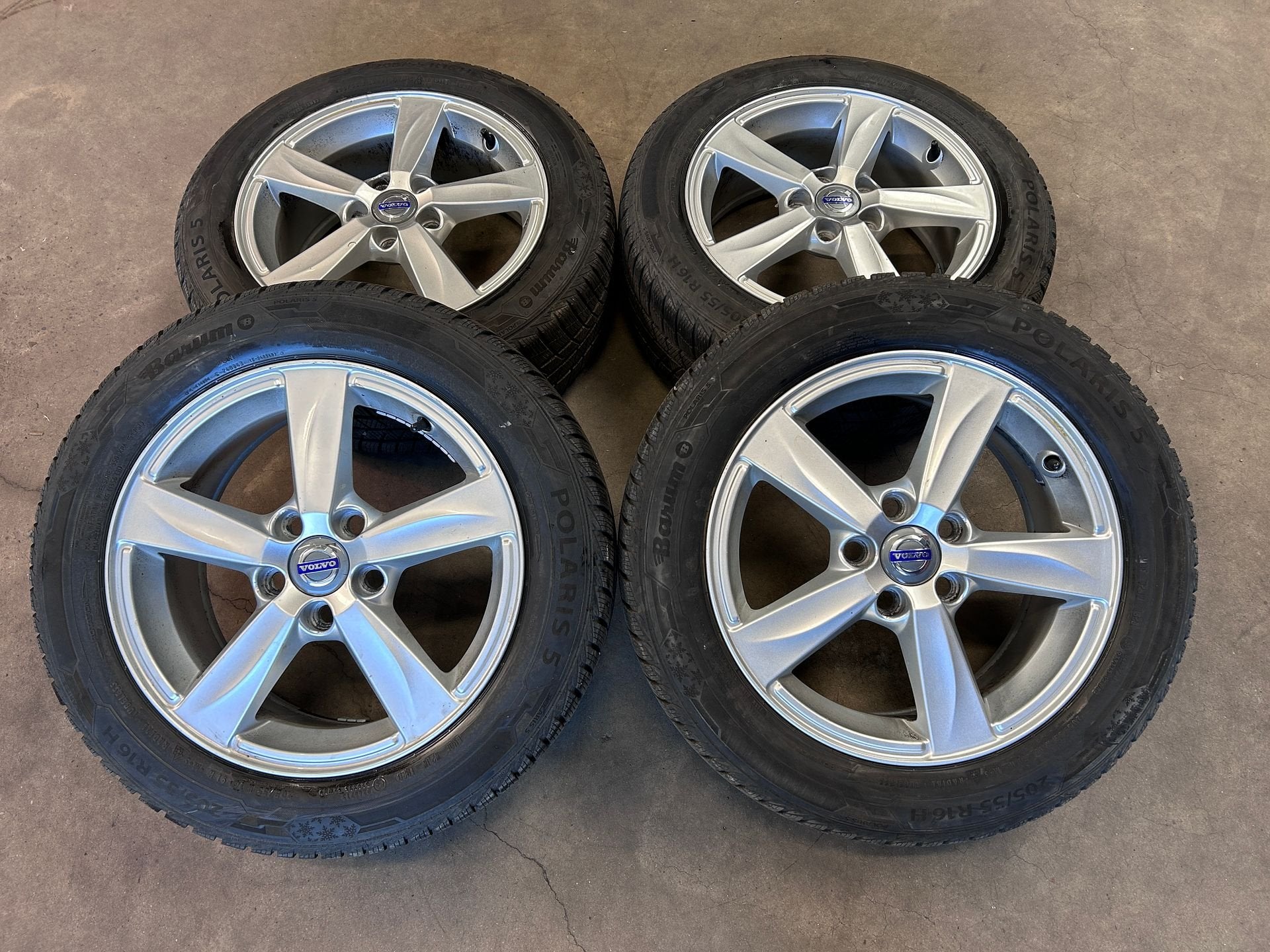 16 inch originele Matres velgen + winterbanden Volvo V40, Autos : Pièces & Accessoires, Pneus et Jantes, Pneus hiver, 16 pouces
