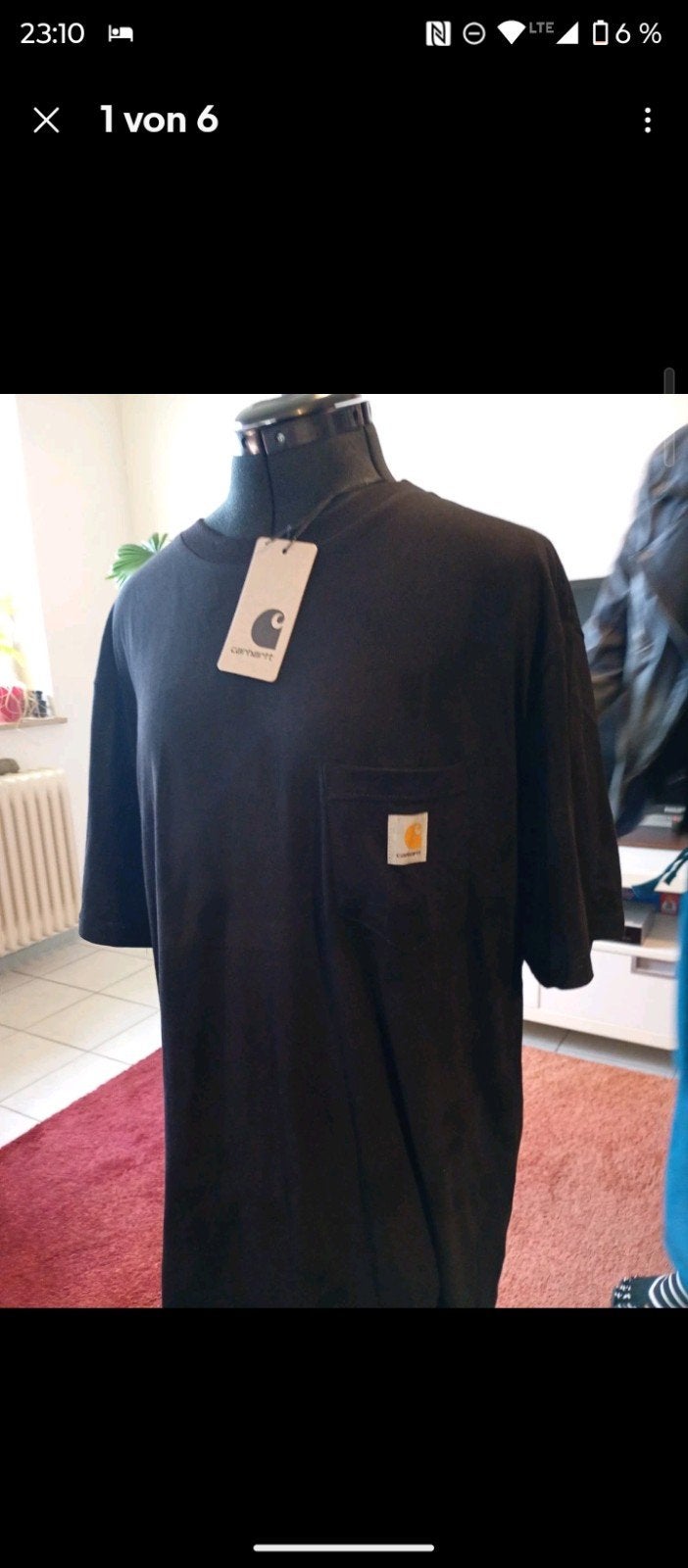 Carhartt WIP Pocket T-Shirt. Black. Medium. Brandnew!, Kleding | Heren, T-shirts, Maat 48/50 (M), Zwart, Carhartt, Nieuw