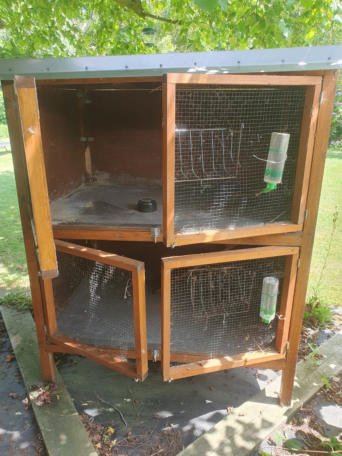 Konijnenhok, Animaux & Accessoires, Rongeurs & Lapins | Cages & Clapiers, Enlèvement, Utilisé, Niche, Lapin