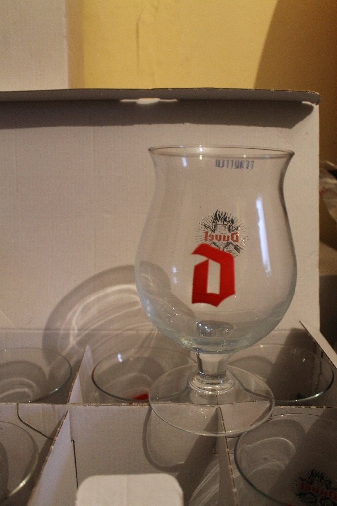Boîte de 6 verres Duvel, Collections, Enlèvement ou Envoi, Neuf, Verre à bière