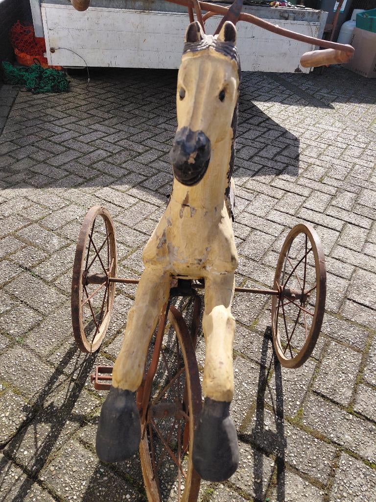 Oude driewieler, Antiek en Kunst, Ophalen
