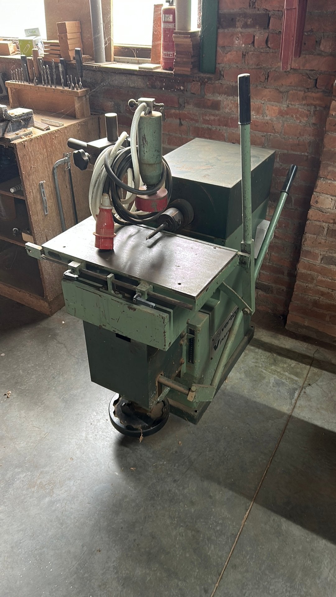 Lang gat boormachine vertongen, Doe-het-zelf en Bouw, Ophalen, Gebruikt, Boormachine