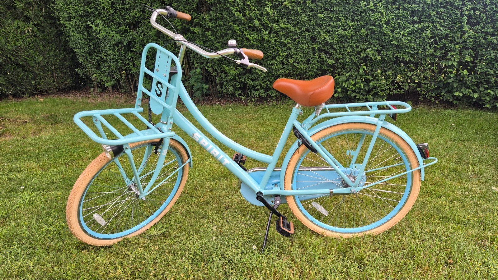 Spirit Cargo N3 Meisjesfiets Blauw 26 inch, Fietsen en Brommers, Ophalen, Terugtraprem, Versnellingen