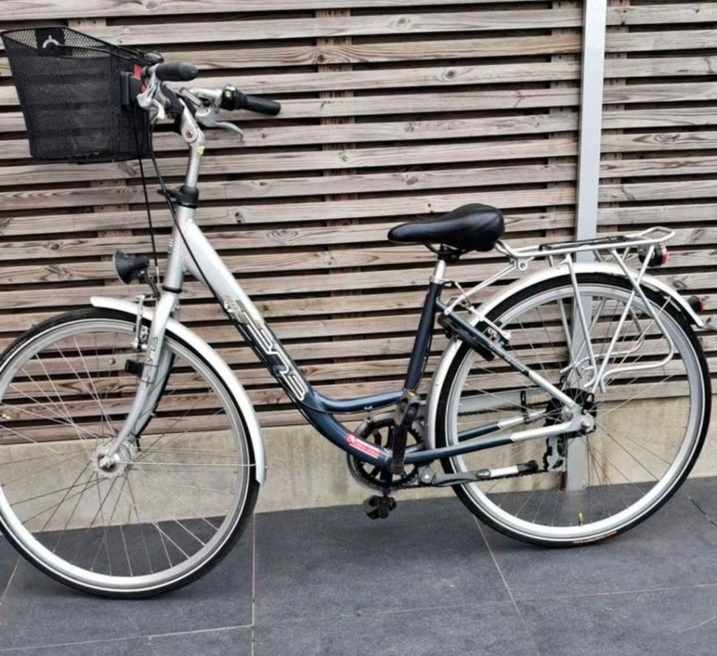 Dames fiets, Fietsen en Brommers, Gebruikt, Velgrem, 47 tot 50 cm, Versnellingen