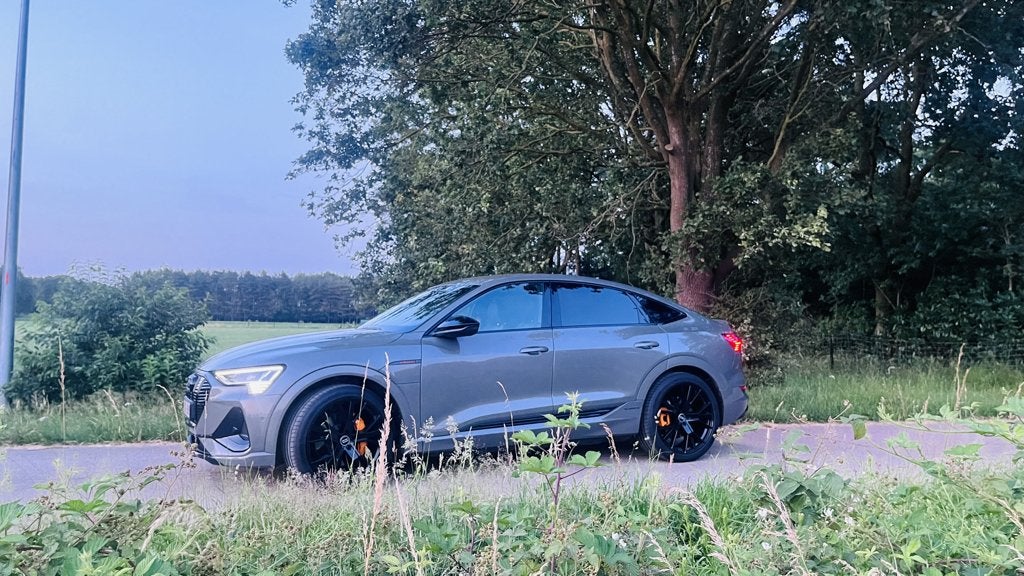 Audi Q8 e-tron quattro Black Edition, Auto's, Audi, Particulier, e-tron, 4x4, ABS, Adaptieve lichten, Adaptive Cruise Control