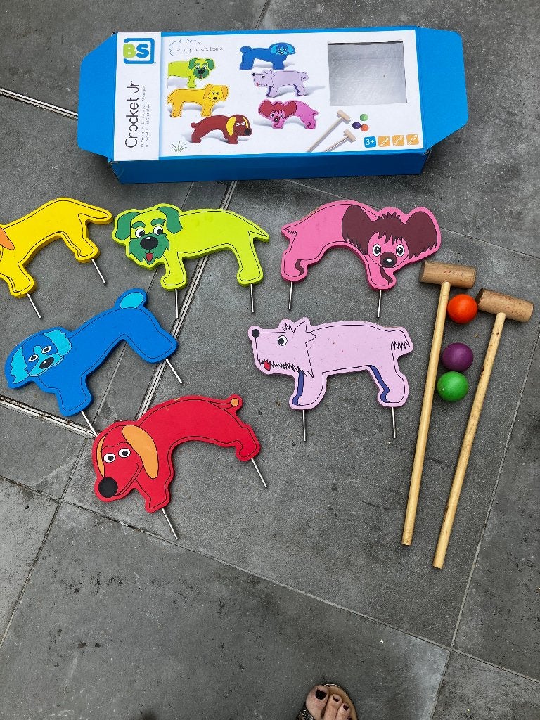 cricket kinderspel, Ophalen, Gebruikt