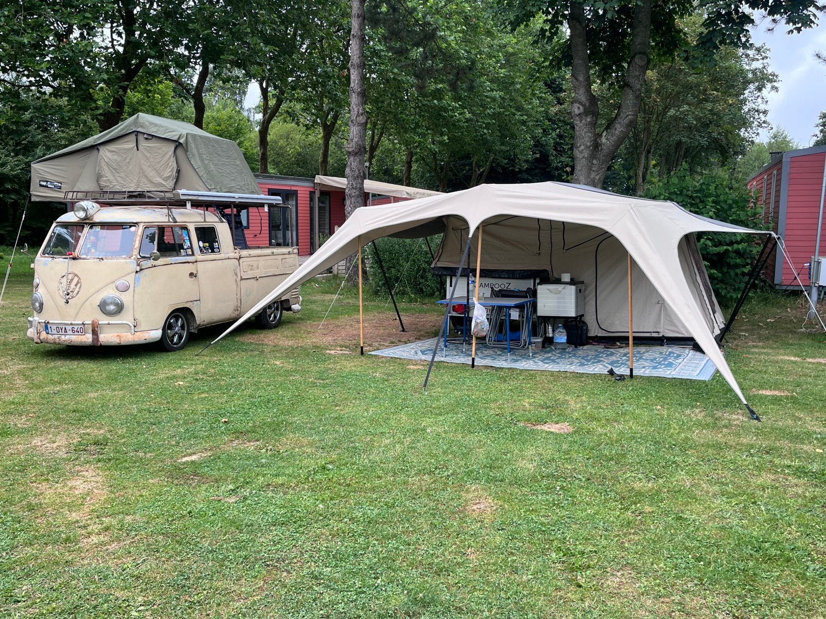 Campooz fat freddy, Caravans en Kamperen, Tenten, Ophalen, Zo goed als nieuw