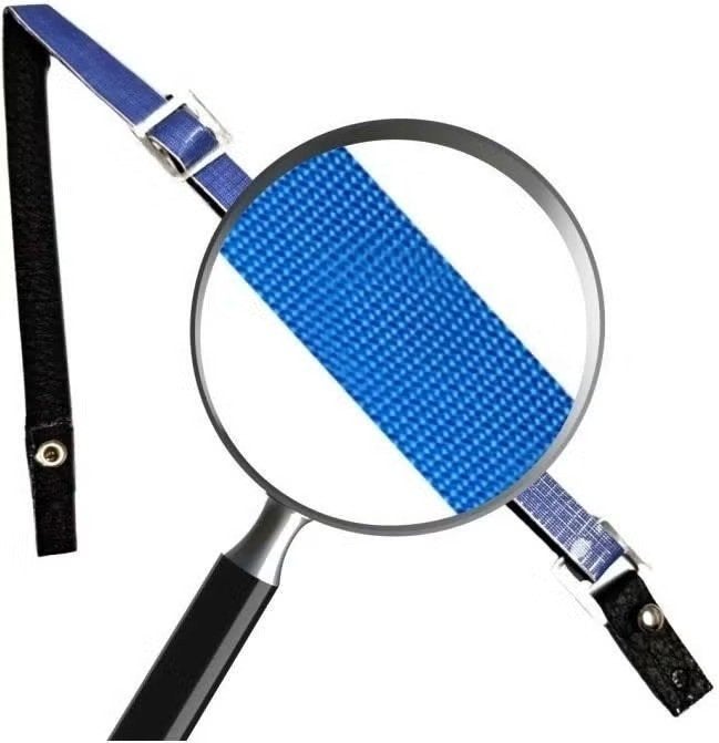 Miniatuurgitaarbandje - Verstelbaar - Blauw, Muziek en Instrumenten, Ophalen of Verzenden, Nieuw, Akoestische gitaar