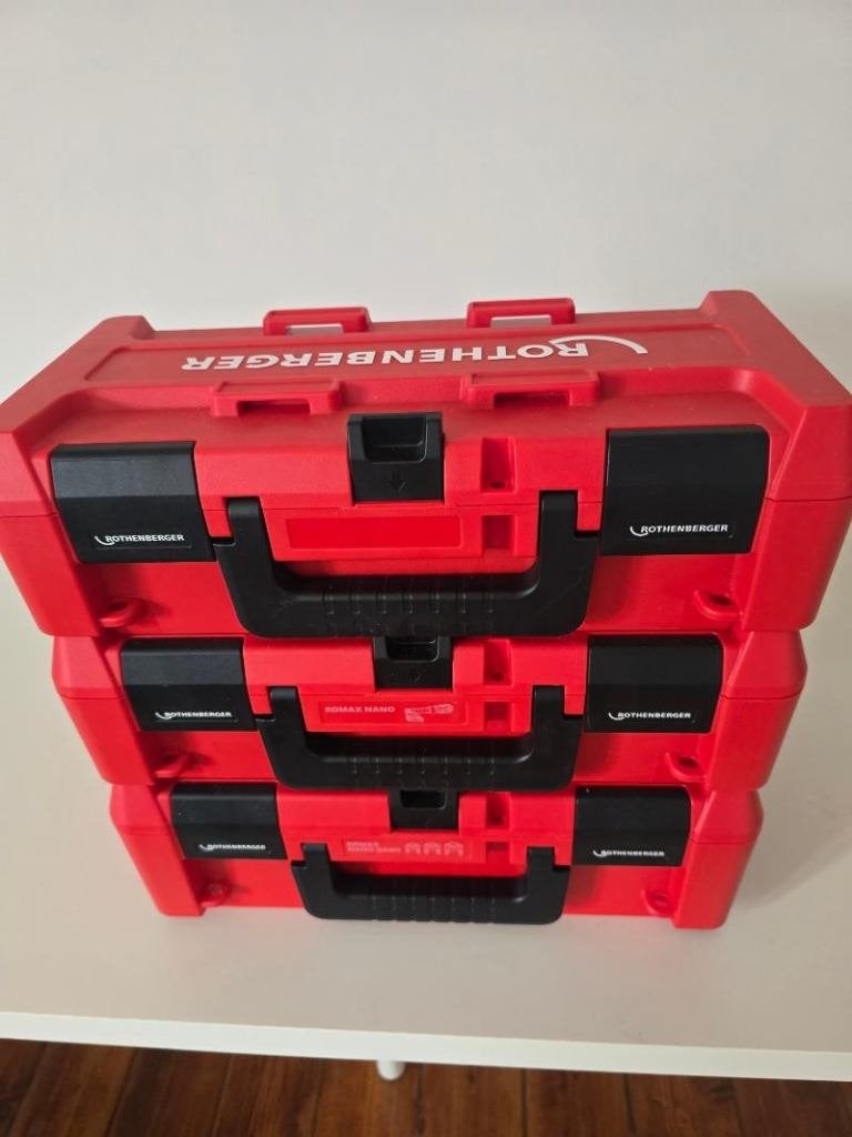 Nieuw ;Rothenberger ROMAX NANO Persmachine Set, Doe-het-zelf en Bouw, Ophalen, Nieuw, Gereedschapsset, Overige merken