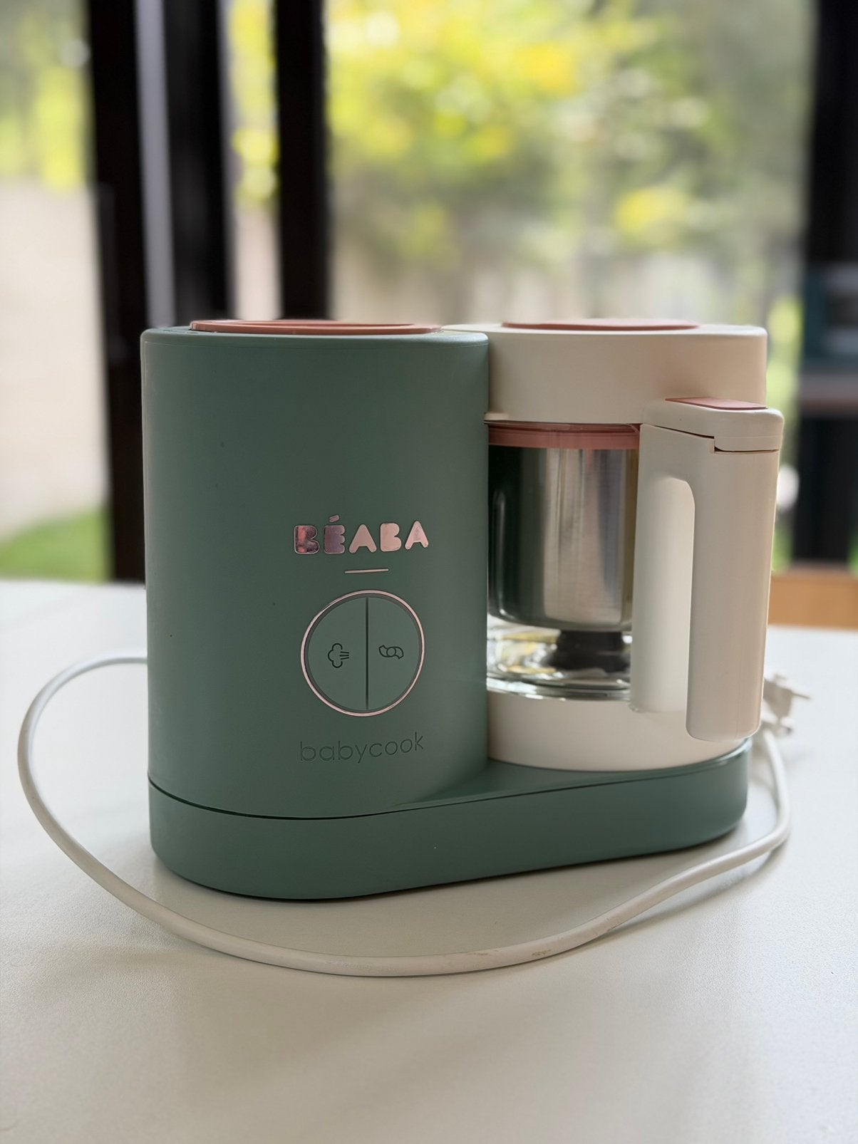 Béaba Babycook Eucalyptus, Kinderen en Baby's, Ophalen, Zo goed als nieuw