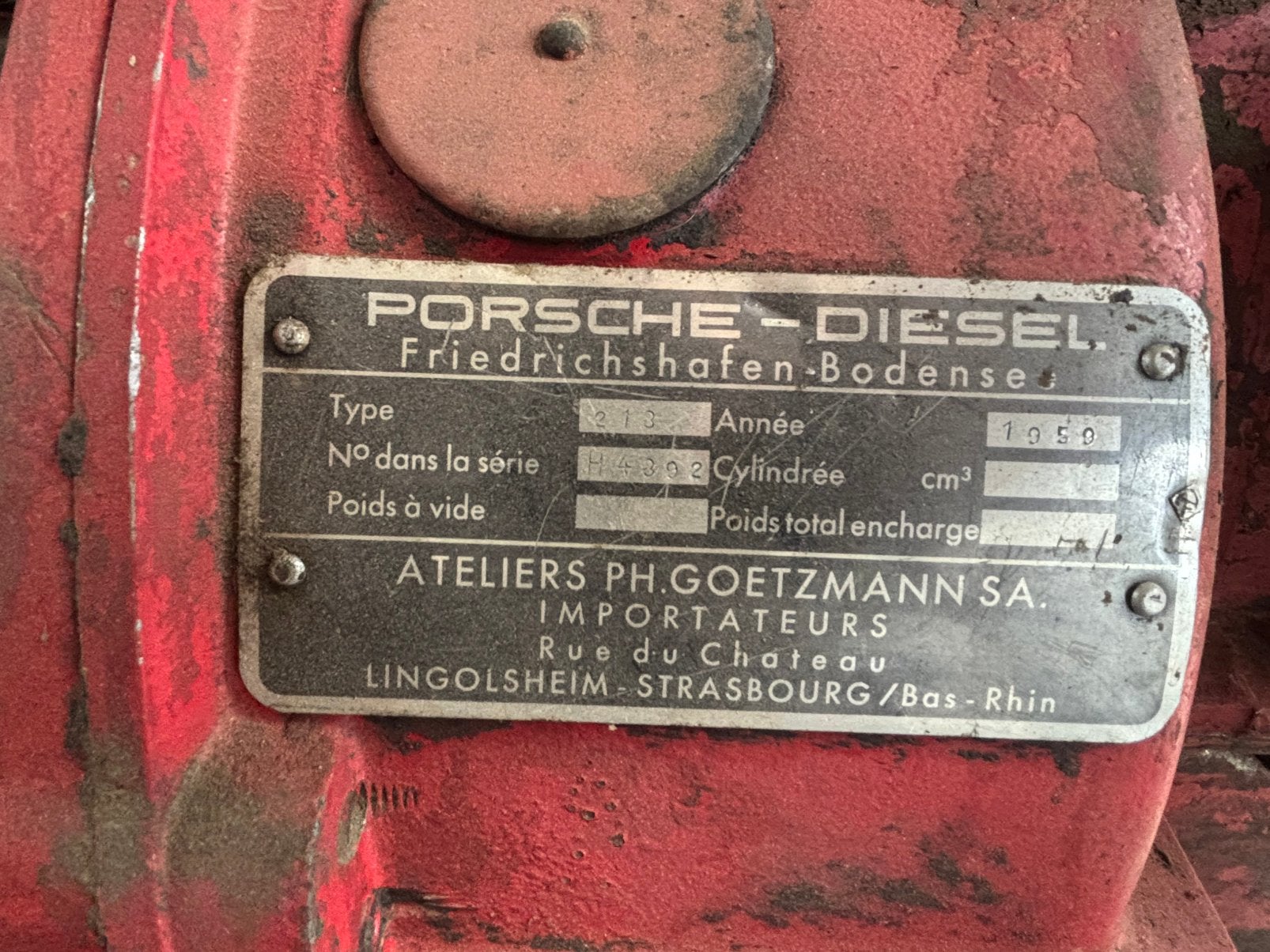 Porsche 218, Zakelijke goederen, Landbouw | Tractoren, Ophalen