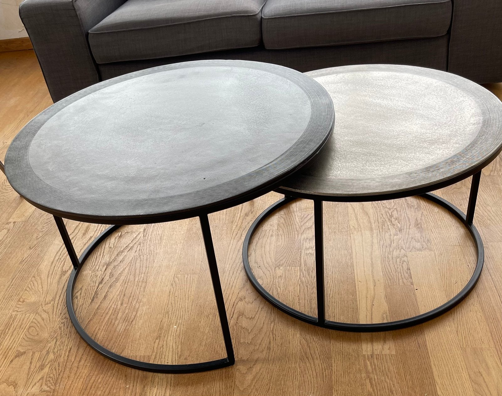 Salontafel, Huis en Inrichting, Ophalen, Zo goed als nieuw, Metaal