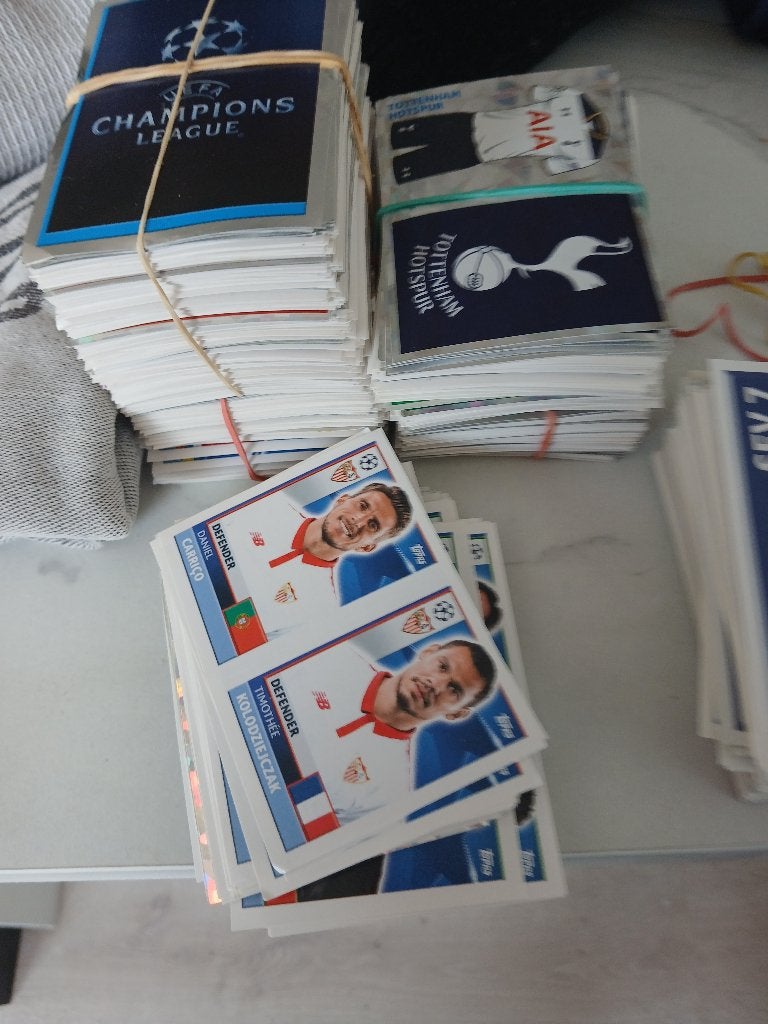 Topps champions league 2016-2017, Collections, Enlèvement, Utilisé, Sport