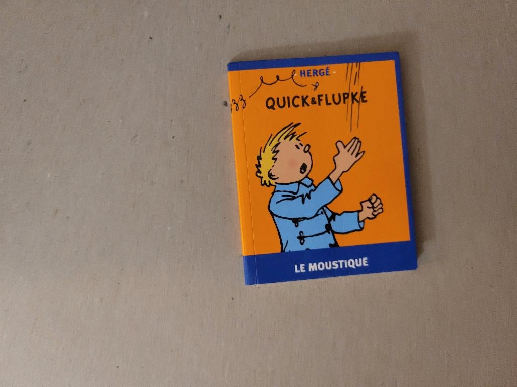 Quick et Flupke, Le moustique, vive le progrés, Une BD, Utilisé, Hergé., Envoi