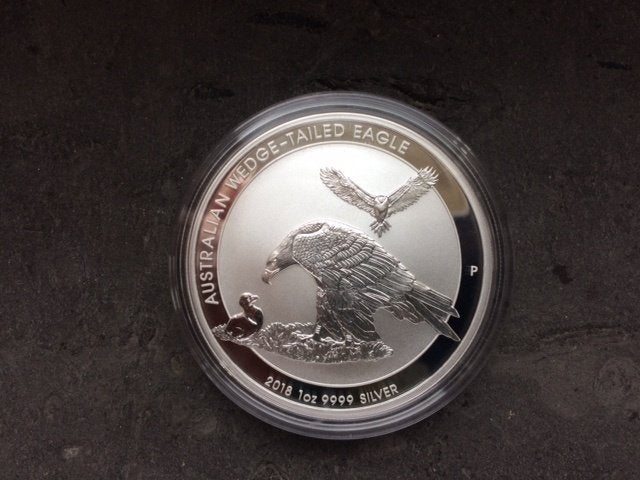 2018 Australia - Wedge Tailed Eagle - 1 oz silver, Enlèvement ou Envoi, Argent