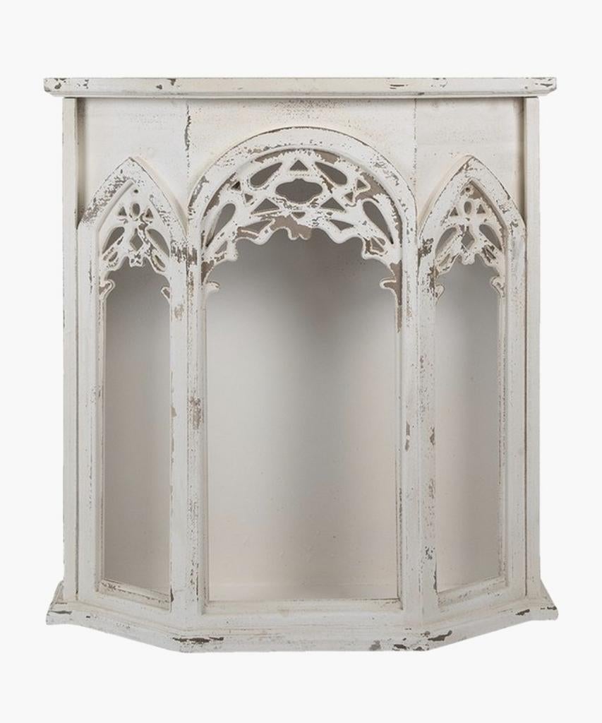 Clayre & Eef Wandkast wit hout

(Nieuw), Ophalen