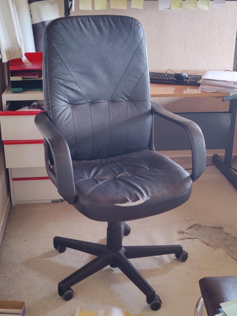 Bureaustoel zwart., Huis en Inrichting, Bureaustoelen, Ophalen, Zwart, Bureaustoel