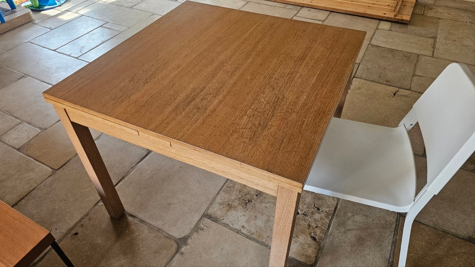 keukentafel uitschuifbaar 90 x90 cm, Ophalen