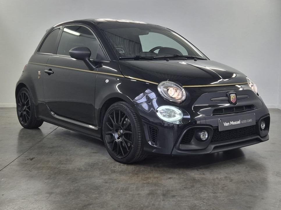 Abarth 595 1.4 T-Jet Scorpione Oro 'One of 2000', Auto's, 4 zetels, Stof, Gebruikt, Euro 6