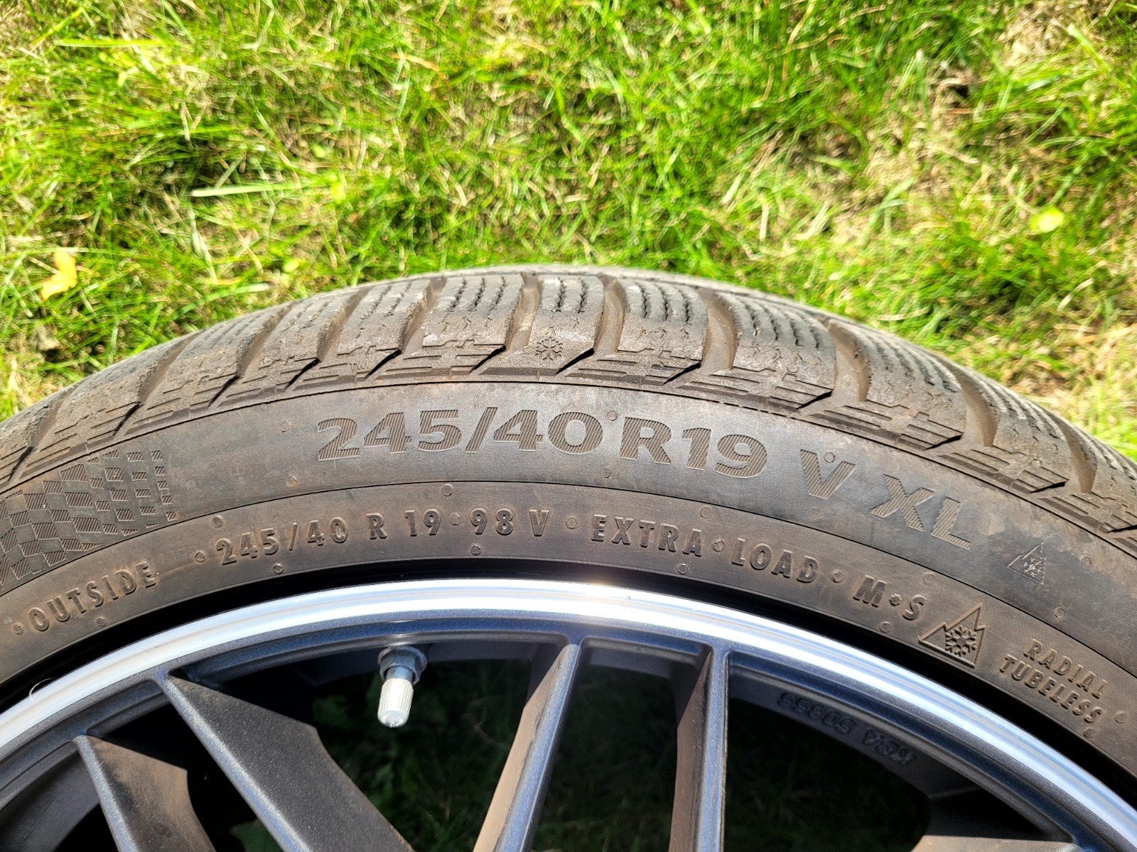 te koop banden met velgen 19.inch 5 x112, Enlèvement ou Envoi