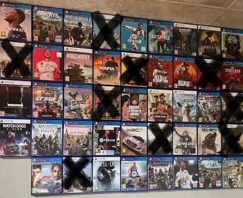 35 Jeux PlayStation 4/5, Enlèvement ou Envoi, Comme neuf