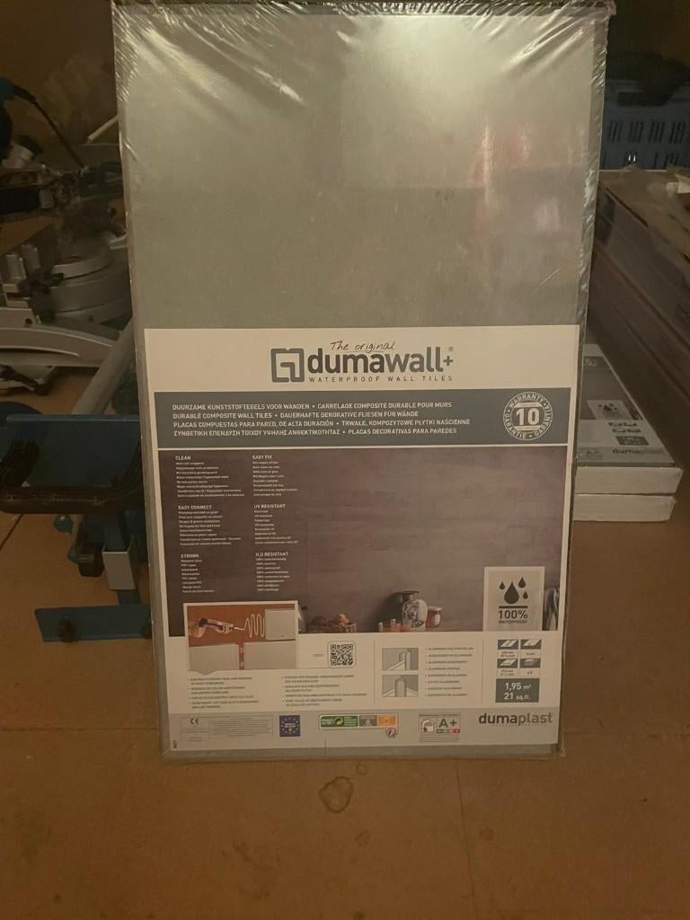 Dumaplast wandtegels, Doe-het-zelf en Bouw, Ophalen, Wandtegels, Nieuw, 5 tot 10 m²