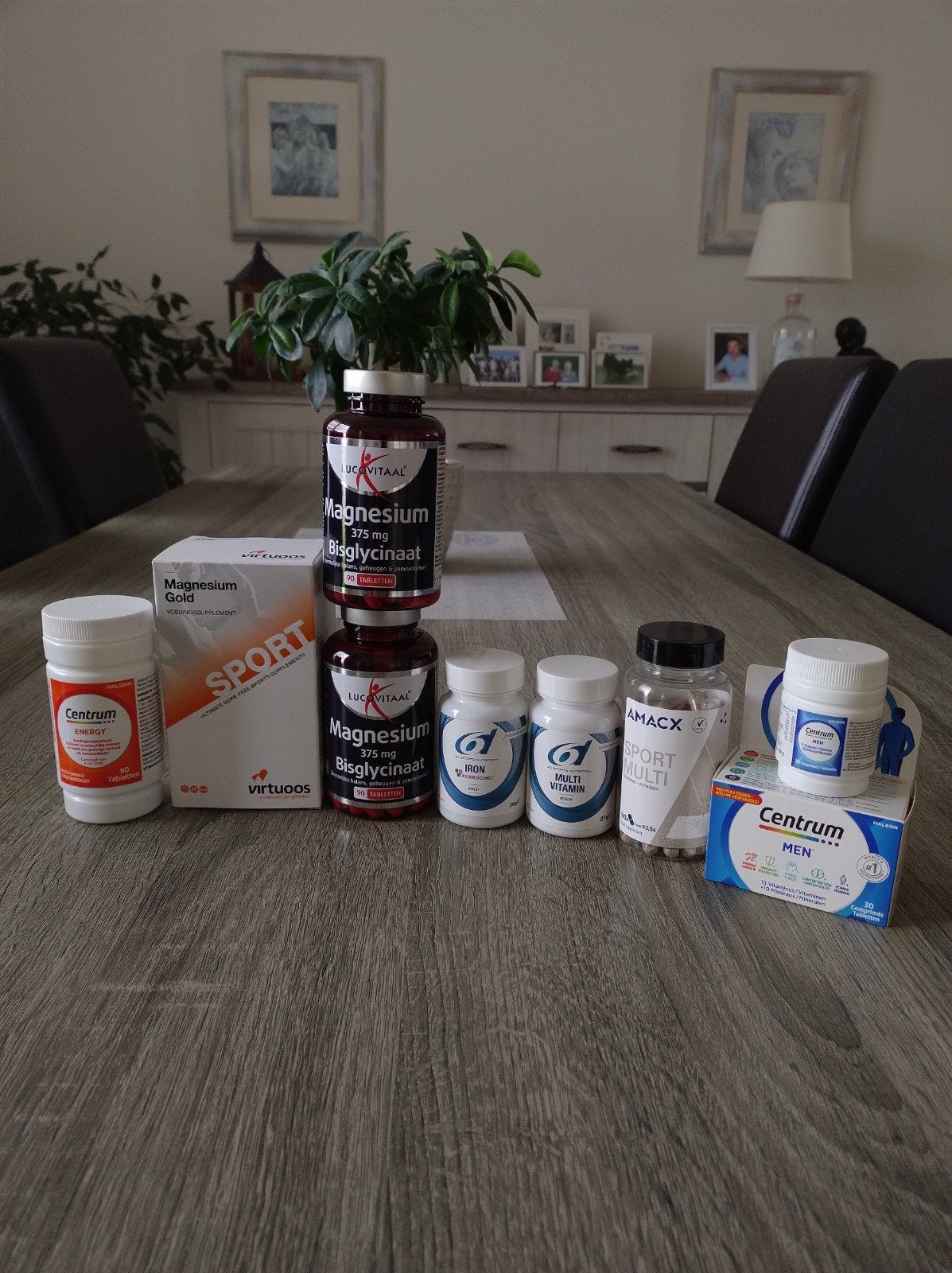 vitamines en supplementen, Ophalen