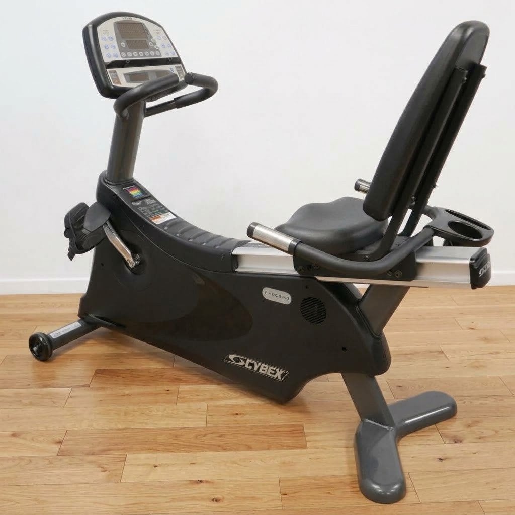 Vélo d'appartement allongé Cybex 530R + TV, Sports & Fitness, Enlèvement, Comme neuf