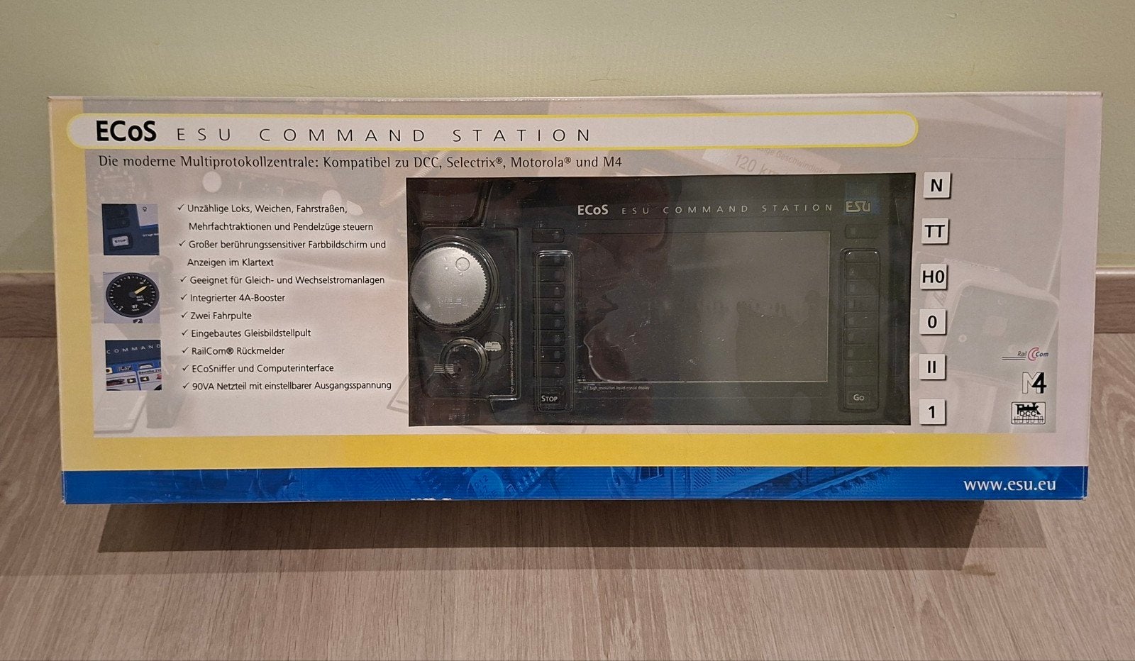 ECoS ESU Command Station 50200 met handleiding en cursus, TV, Hi-fi & Vidéo, Radios, Enlèvement