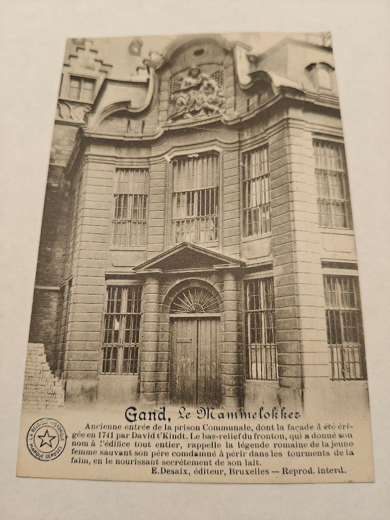 Postkaart Gand Gent Le Mammelokker oud, Verzamelen, Postkaarten | België, Ophalen of Verzenden, Voor 1920, Ongelopen, Oost-Vlaanderen
