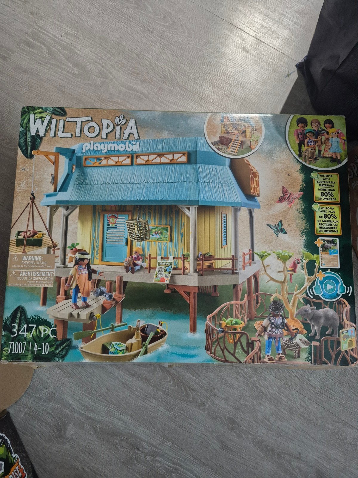 playmobil wiltopia, Enfants & Bébés, Bâtiment, Autres séries, Comme neuf, Kit complet