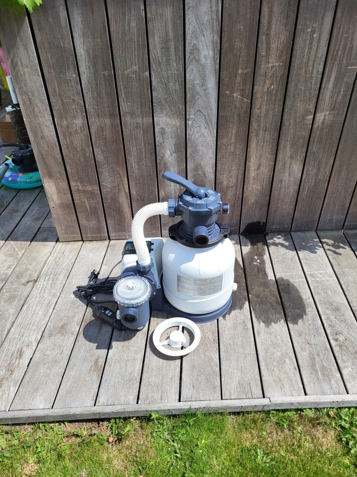 Intex zandfilter inclusief filterzand, Ophalen, Nieuw, Elektrisch