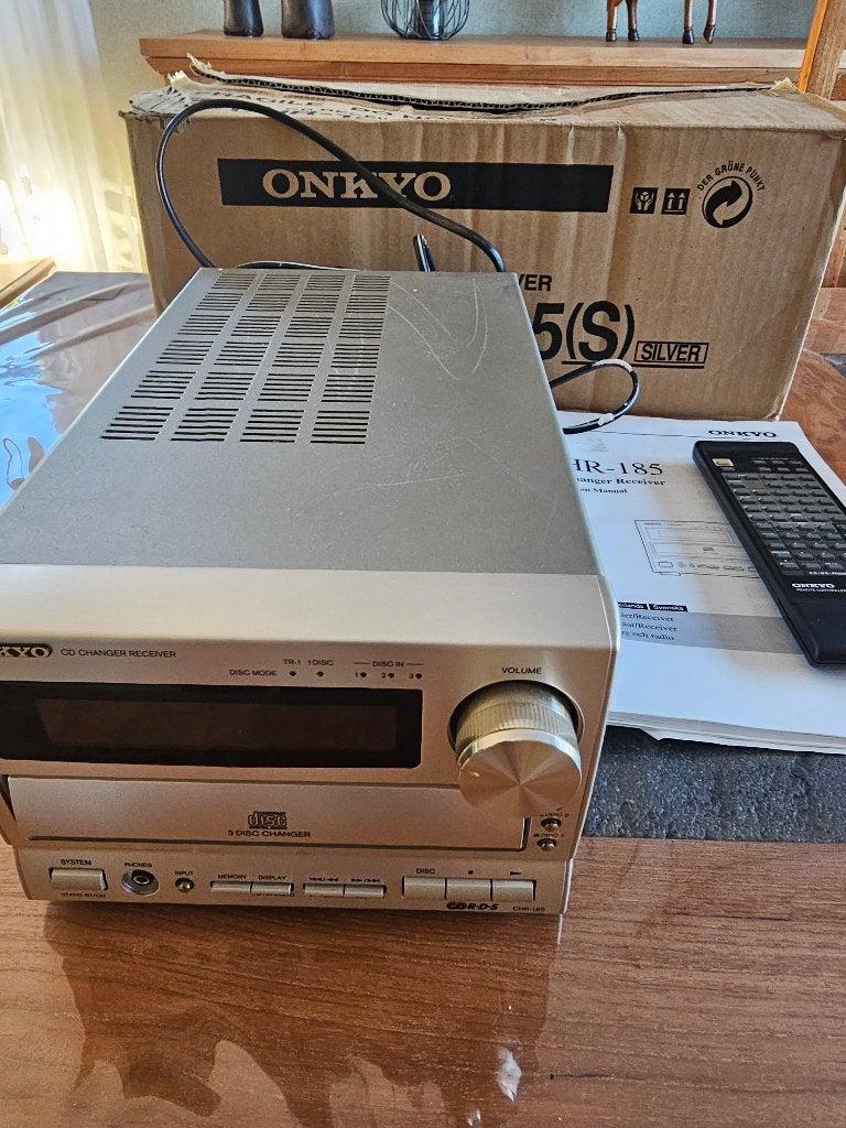 MINI AMPLI TUNER ONKYO TX 100, Enlèvement, Utilisé, Lecteur CD, Autres marques
