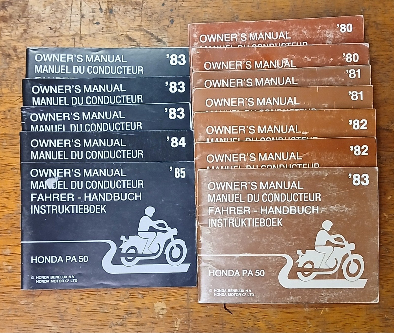 Manuels d'utilisation de la Honda Camino !, Vélos & Vélomoteurs, Cyclomoteurs | Honda, Enlèvement ou Envoi
