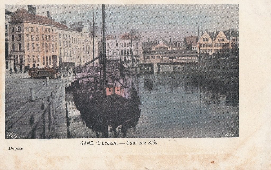 Gent, Ophalen of Verzenden, Voor 1920, Gelopen, Oost-Vlaanderen