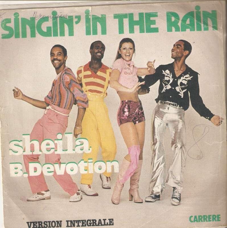 single Sheila & B.Devotion - Singin’ in the rain, CD & DVD, Vinyles Singles, Enlèvement ou Envoi, Single, Comme neuf, 1970 - 1979