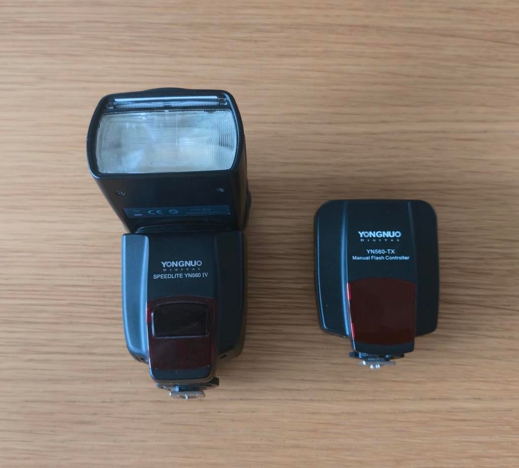 Flash et controlleur yongnuo
