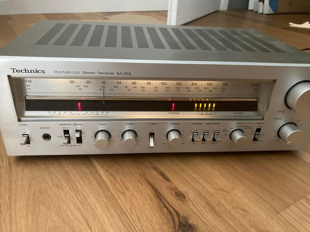 Versterker/ receiver technics met defect, Enlèvement, Utilisé