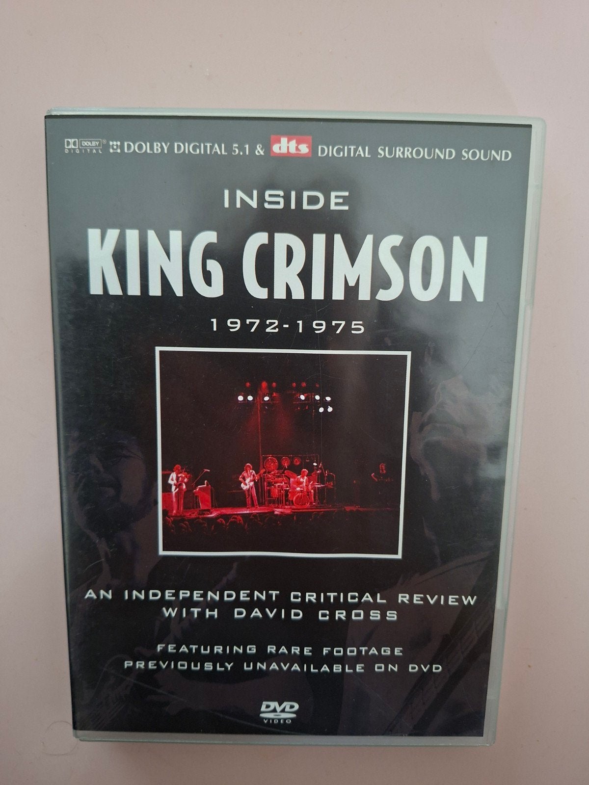 Dvd: Inside King Crimson 1972-1975., Cd's en Dvd's, Engels, Documentaire, Ophalen of Verzenden, Zo goed als nieuw