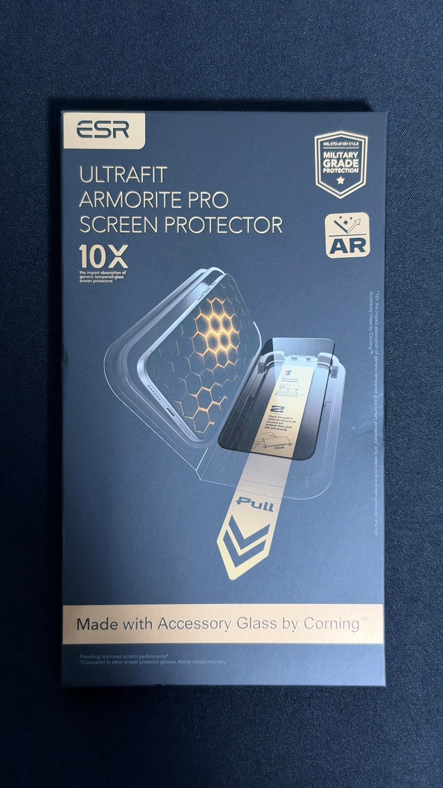 ESR Amorite Screen Protector – iPhone 16 / 17 / 18 Pro Max, Telecommunicatie, Krasbestendig, ESR, IPhone 16, Nieuw
