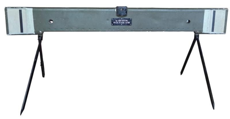 duitse ww2 Nivelleerplaat "Justierlatte" 70 cm lang, Verzamelen, Militaria | Tweede Wereldoorlog, Ophalen of Verzenden