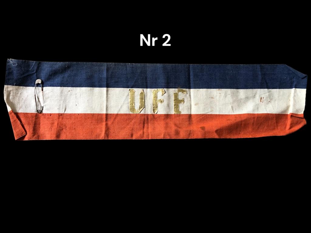 Pre-War Franse UFF armband (2), Verzamelen, Militaria | Tweede Wereldoorlog, Ophalen of Verzenden
