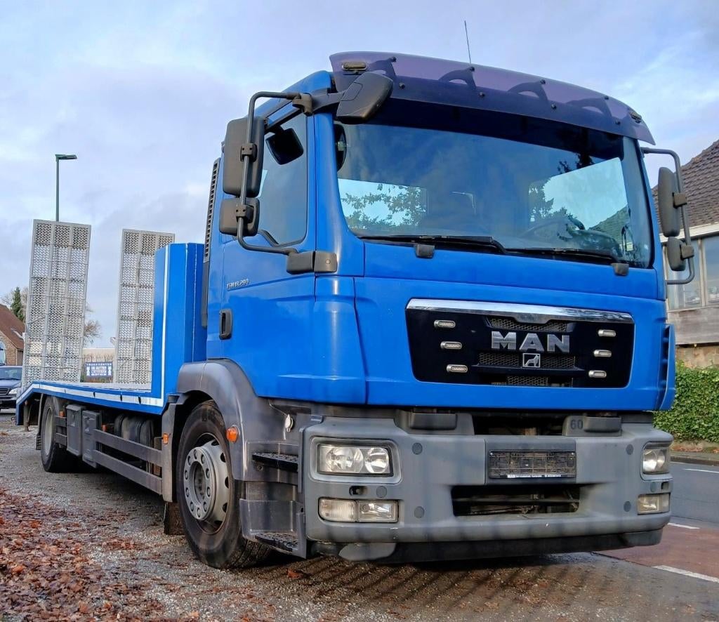 MAN TGM 18290 oprijwagen (22), Autos, Euro 5, Achat, Entreprise, Boîte manuelle