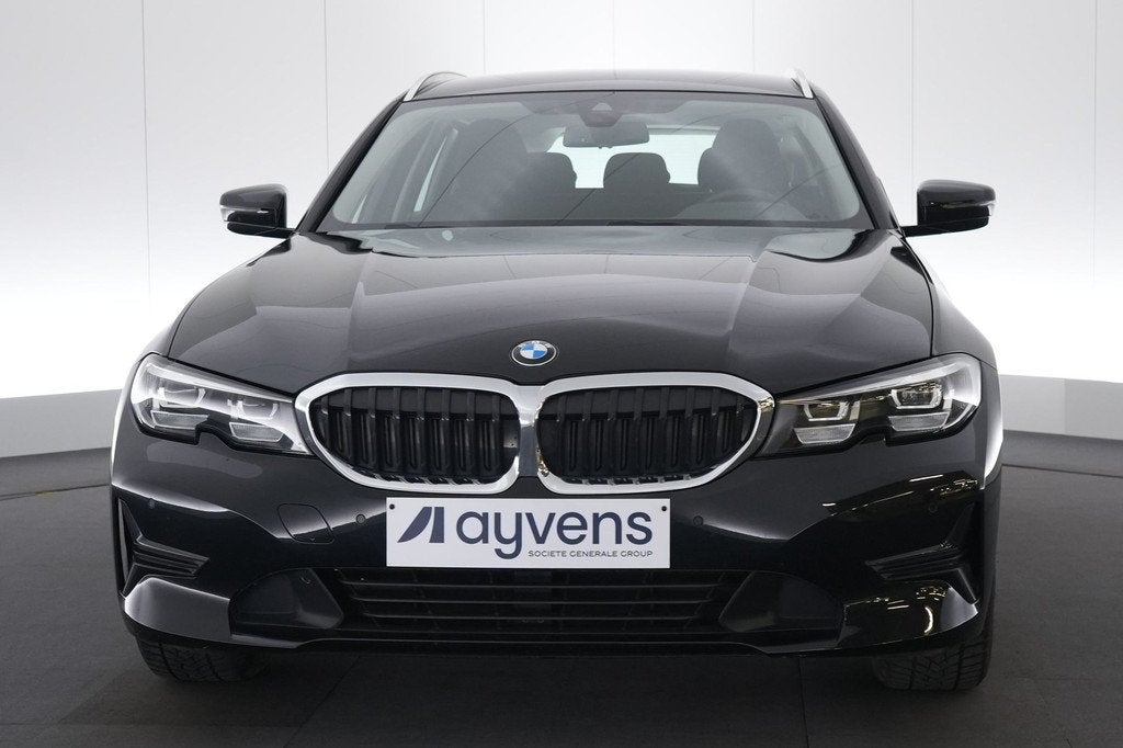 (2BPT925) BMW 3 TOURING, Auto's, Zwart, Bedrijf, 5 deurs, 150 pk