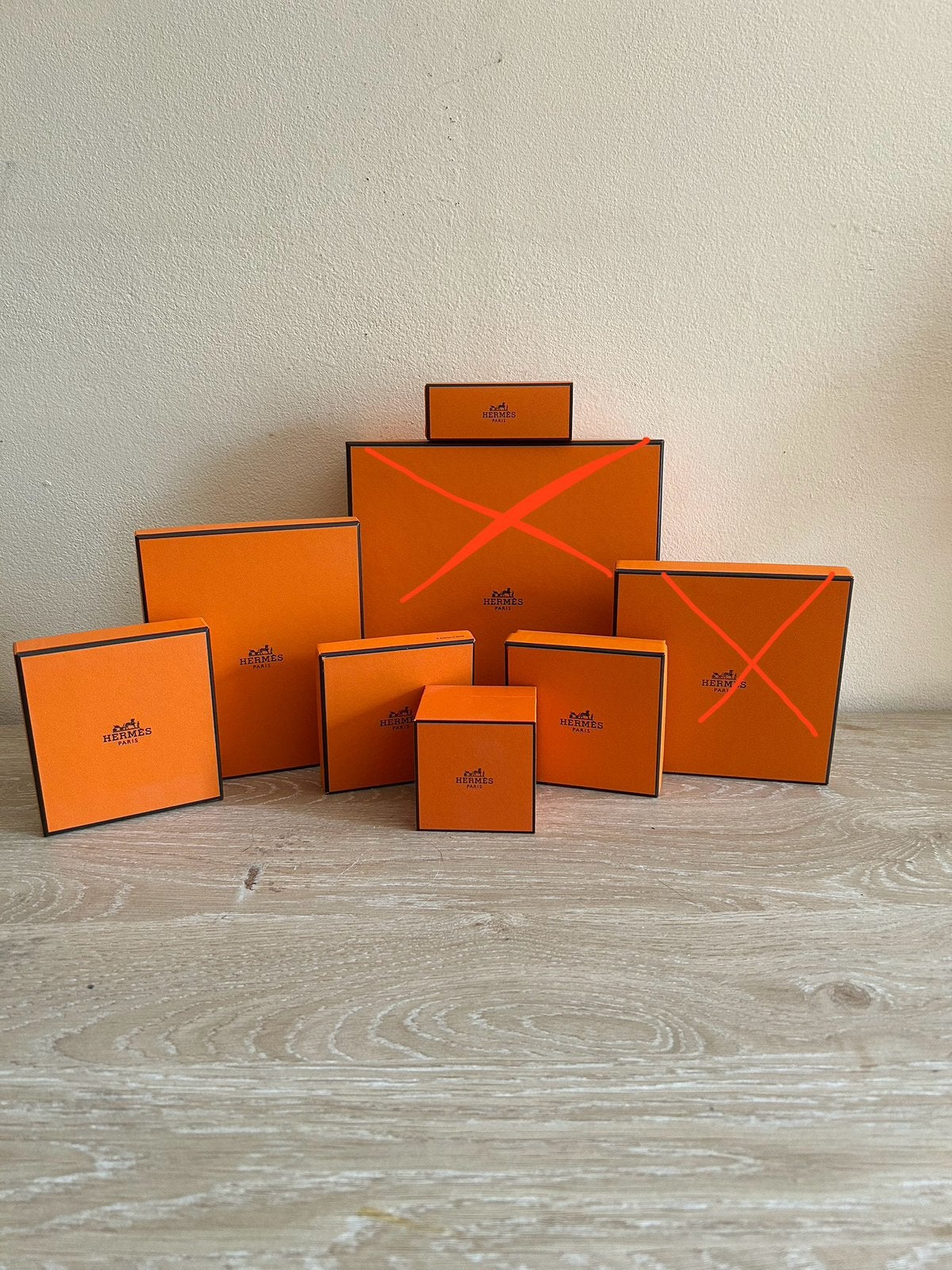 Boîtes vides Hermès, Enlèvement, Comme neuf, Boîte