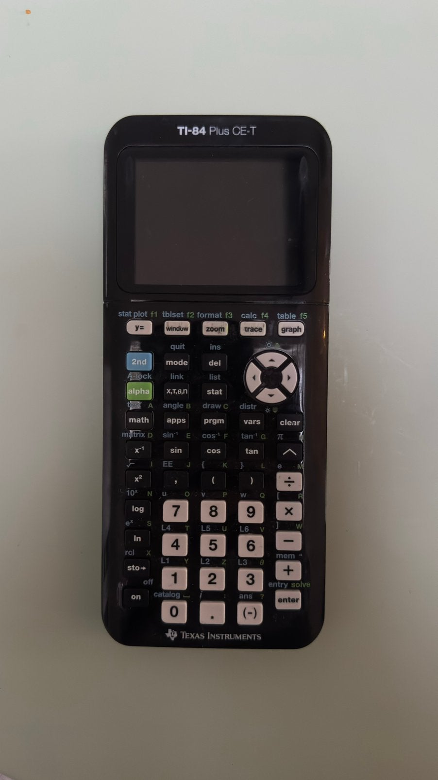 Grafisch Rekenmachine Texas Instruments TI 84 Plus CE-T, Diversen, Rekenmachines, Ophalen of Verzenden, Zo goed als nieuw