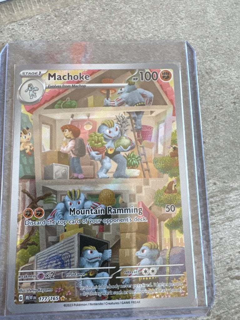 Machoke 177/165 (151), Ophalen, Nieuw, Losse kaart
